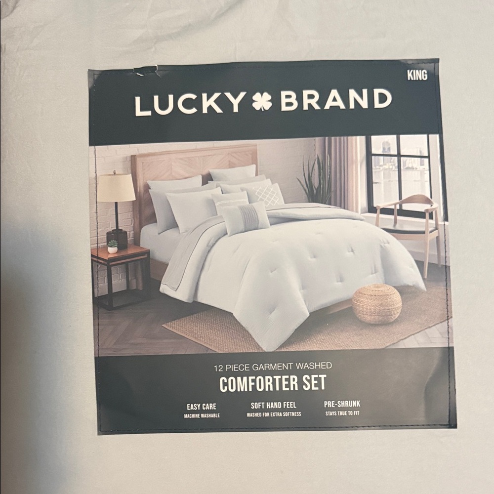 Lucky Brand Cream Comforter Set